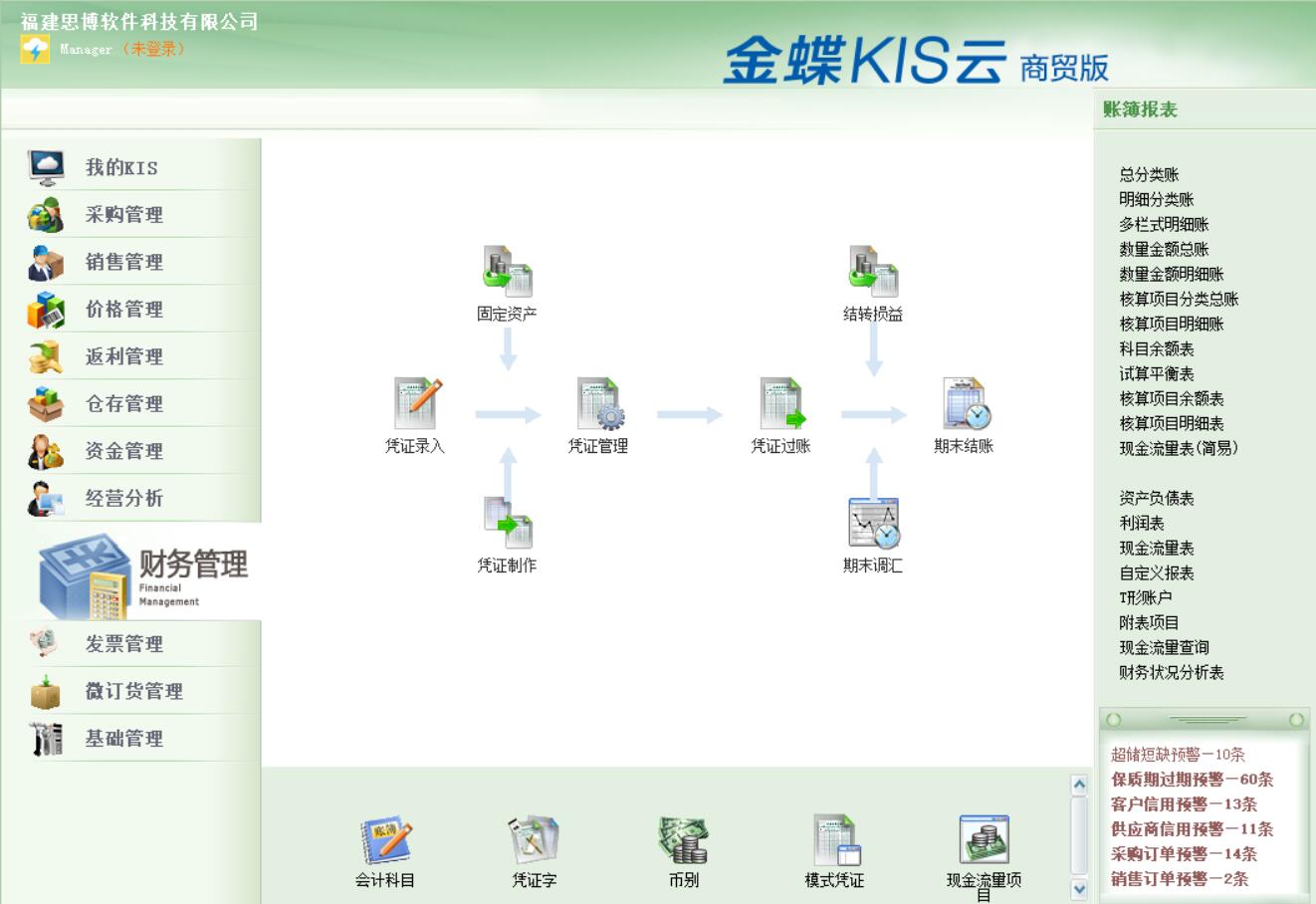 金蝶kis云商贸版